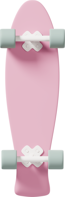 casual-life-3d-bottom-view-of-pink-skateboard